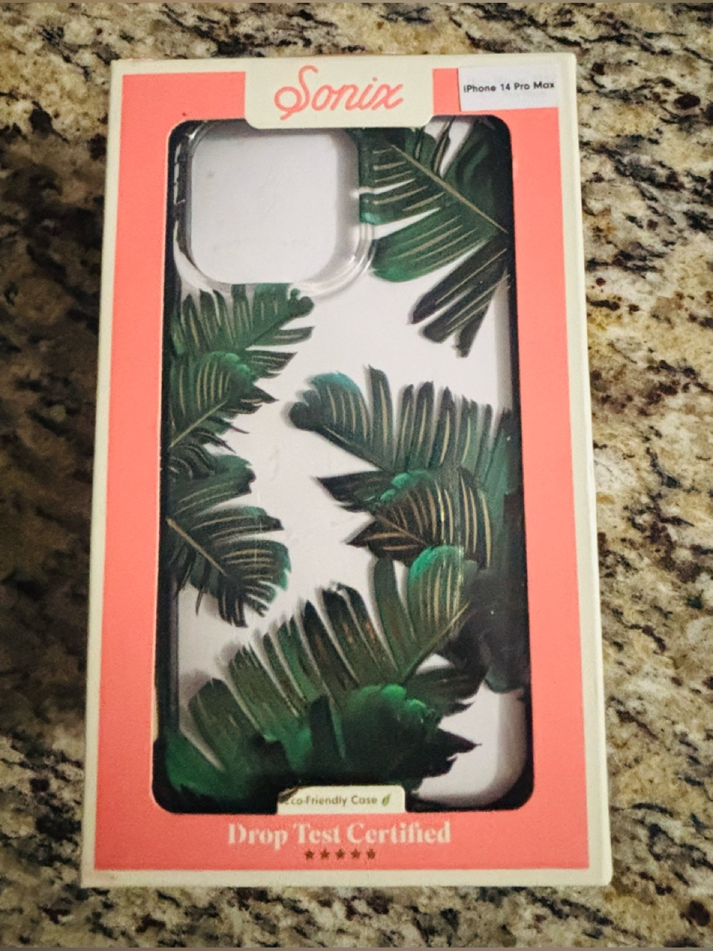 NEW Sonix Bahama palm leaf case iPhone 14 Pro Max.